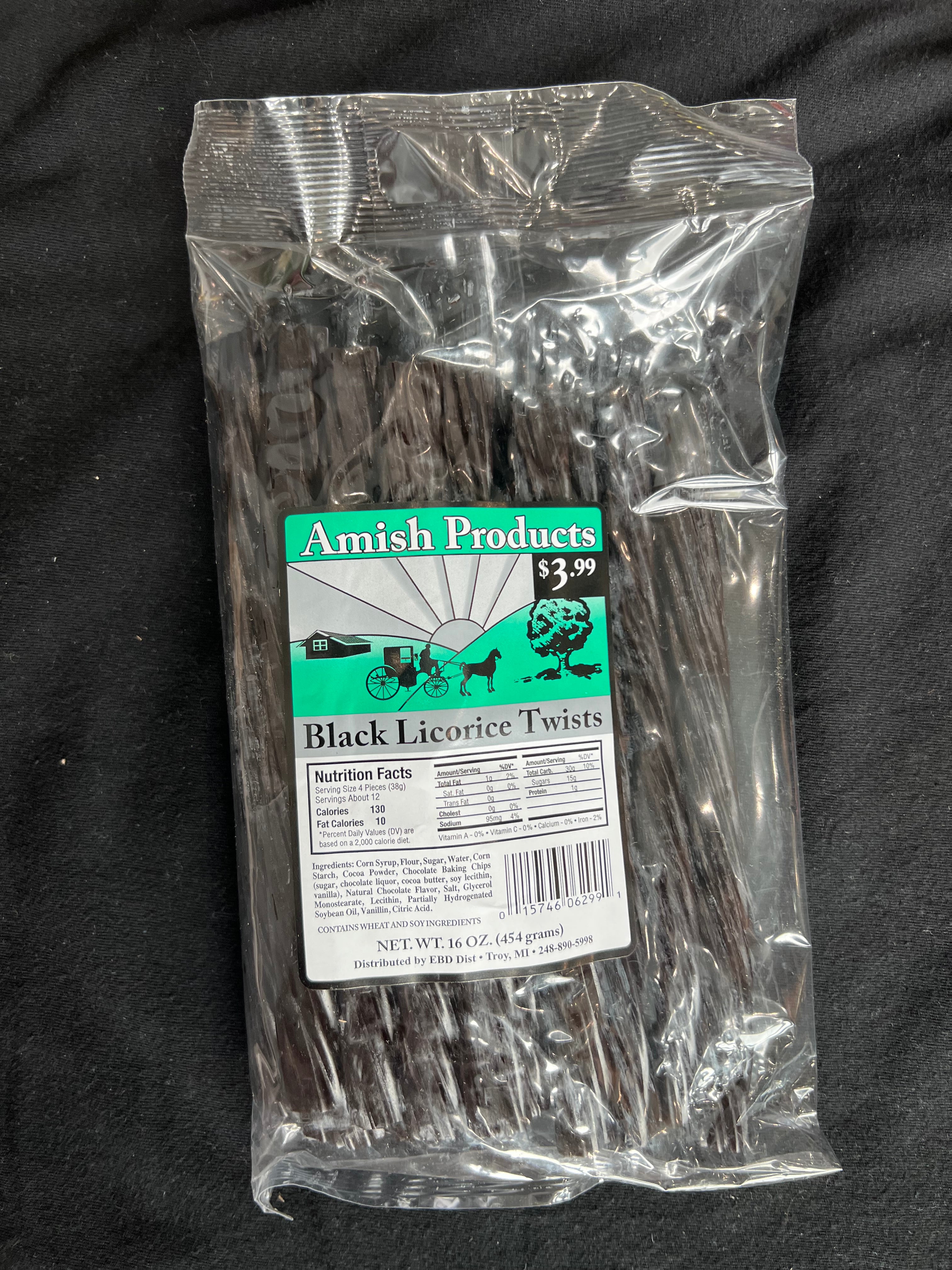 Amish Black Licorice