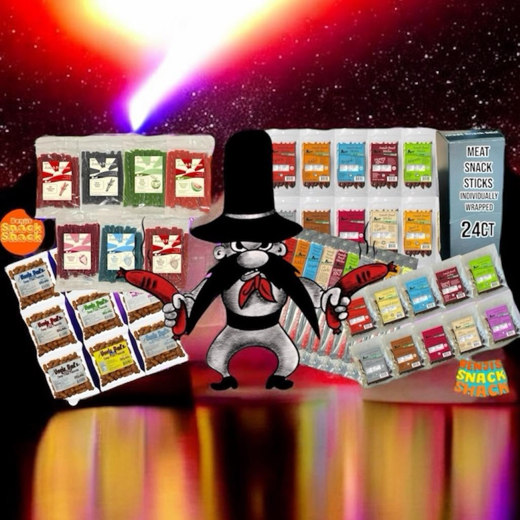 Beef Snack Sticks Sampler - Individually Wrapped Beef Snack Sticks - H ...