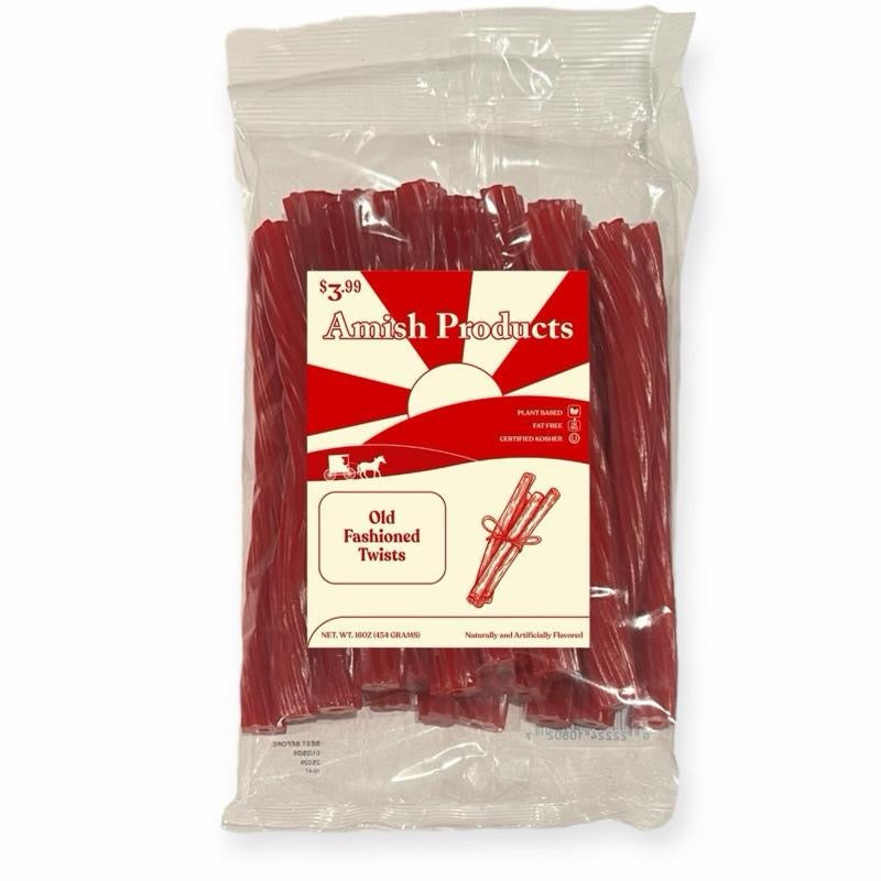 Amish Products Licorice - 7 Delicious Flavors - 16oz Bags - Single