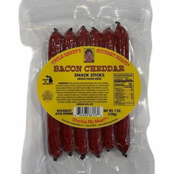 Beef Snack Sticks - 7oz Resealable Bags - Uncle Henry’s Gourmet Meats