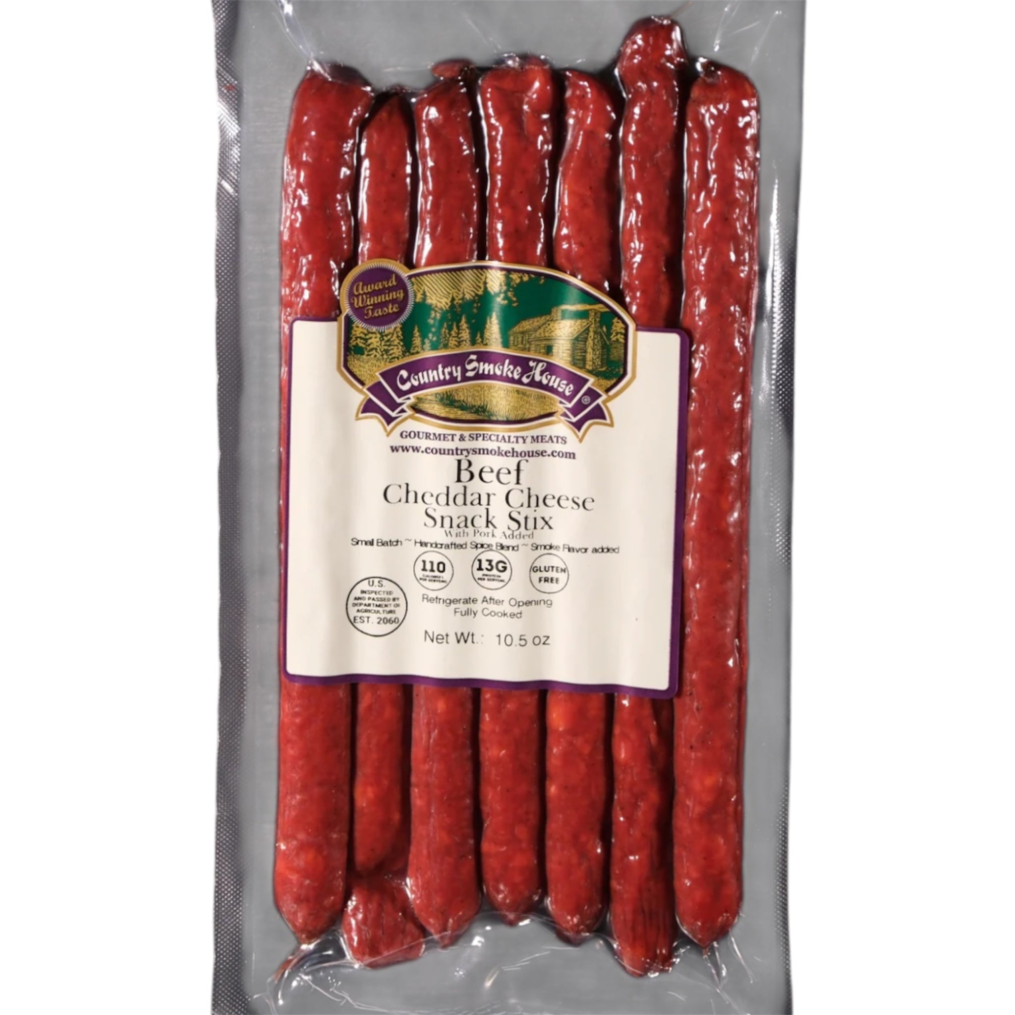 Country Smoke House - 10oz Snack Sticks - Gourmet & Specialty Meats